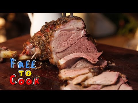 How to Cook a Roast Leg of Lamb on the BBQ