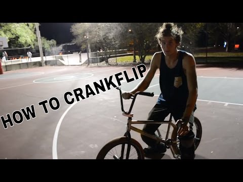 How to Crankflip - Jarin Davis