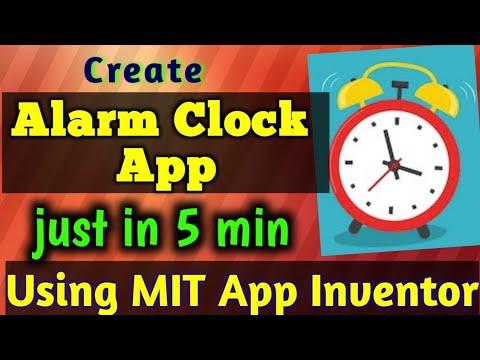 How to Create Alarm Clock App | App inventor 2 tutorial for beginners | MIT App Inventor 2