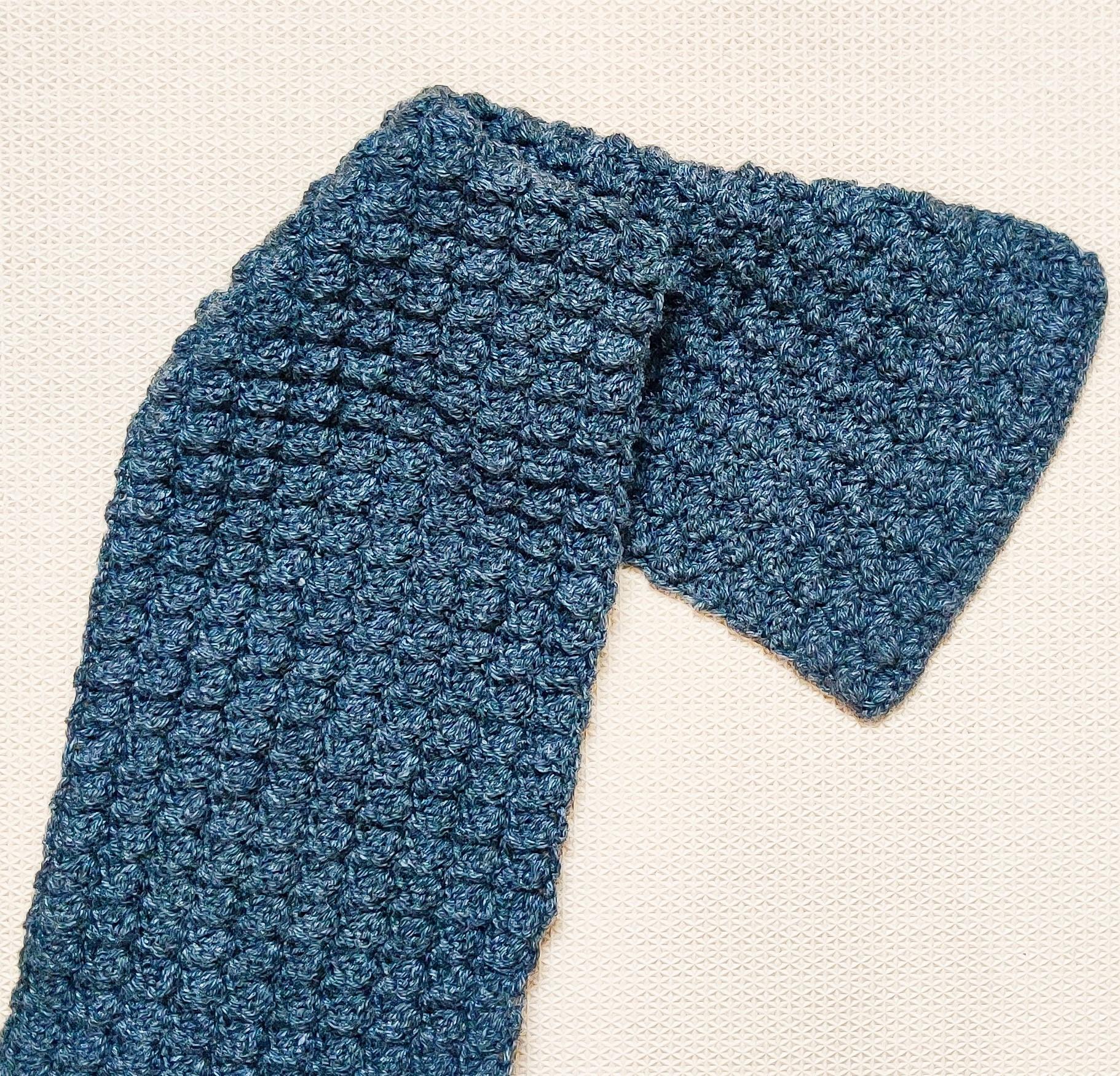 How to Crochet a Scarf Easy Textured Crochet Scarf Pattern.jpg