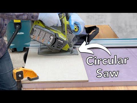 How to Cut Tile Without a Wet Saw