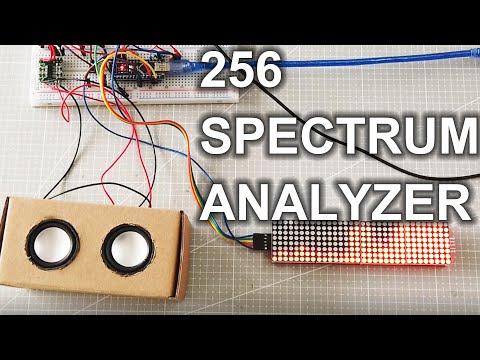 How to DIY 32 band LED Audio Music Spectrum Analyzer using Arduino Nano at Home #arduinoproject