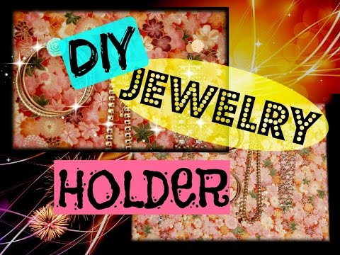 How to DIY a jewelry holder (easy)