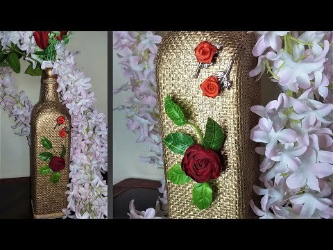 How to Decorate Glass Bottle