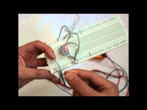 How to Display Numbers on Bcd 7 Segment Without Using A Decoder.