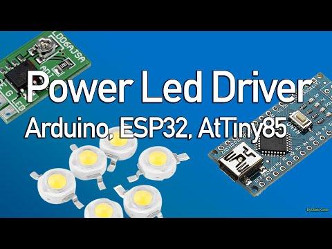 How to Drive a Power Led With Arduino, ESP32 or ATtiny85 - CN5711