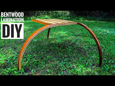 How to Easily Bend Wood || AMAZING Bent Wood lamination