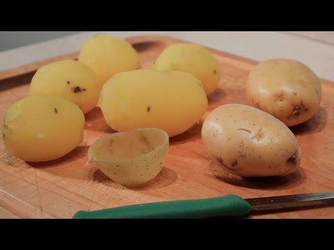 How to Easily Remove Potato Skins