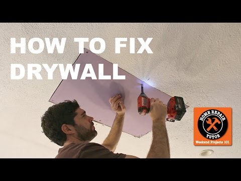 How to Fix Drywall (Save Mucho Dinero!!)