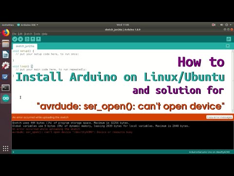 How to Install Arduino IDE in Ubuntu Linux