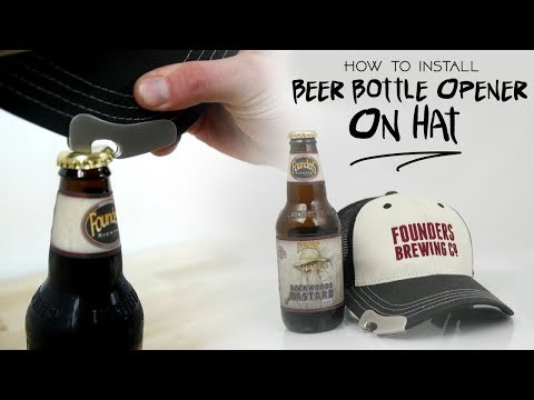 How to Install Bottle Opener on Hat