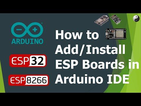 How to Install ESP8266 &amp;amp; ESP32 Dev Boards in an Arduino IDE