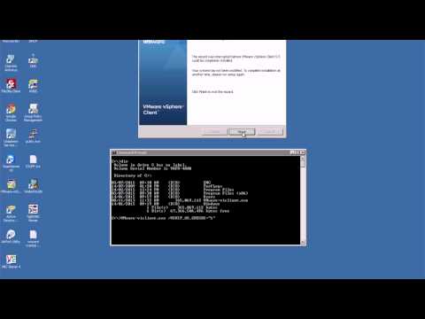 How to Install VMware vSphere client onto a Domain Controller, Windows