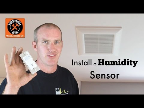 How to Install a Leviton Humidity Sensor -- by Home Repair Tutor