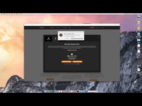 How to Install and Configure Plex Server, Home Theater on Mac