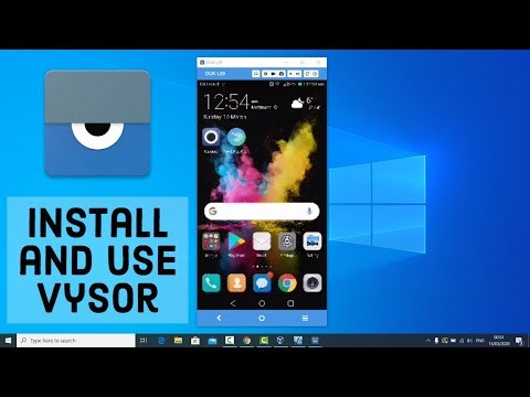 How to Install and Use Vysor on Windows 10 | Mirror Android Device in Windows 10