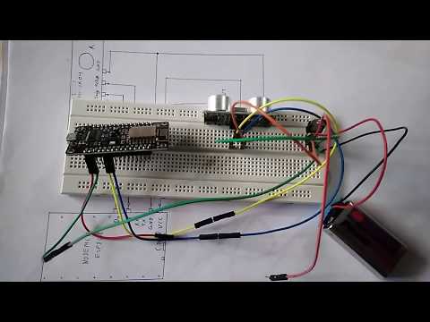 How to Interface HC-SR04 Ultrasonic Sensor With NodeMCU ESP8266