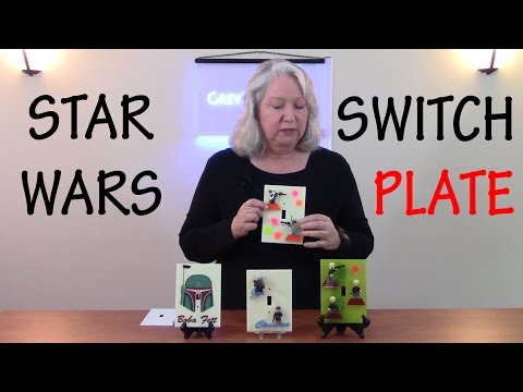 How to Laser Cut and Assemble a Star Wars Switch Plate