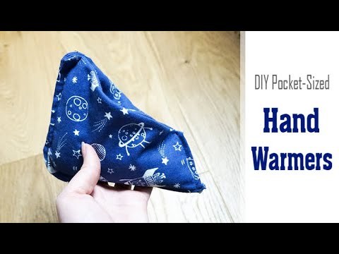 How to Make: HAND WARMERS | Easy Sewing Project for Beginners | Simple DIY Tutorial