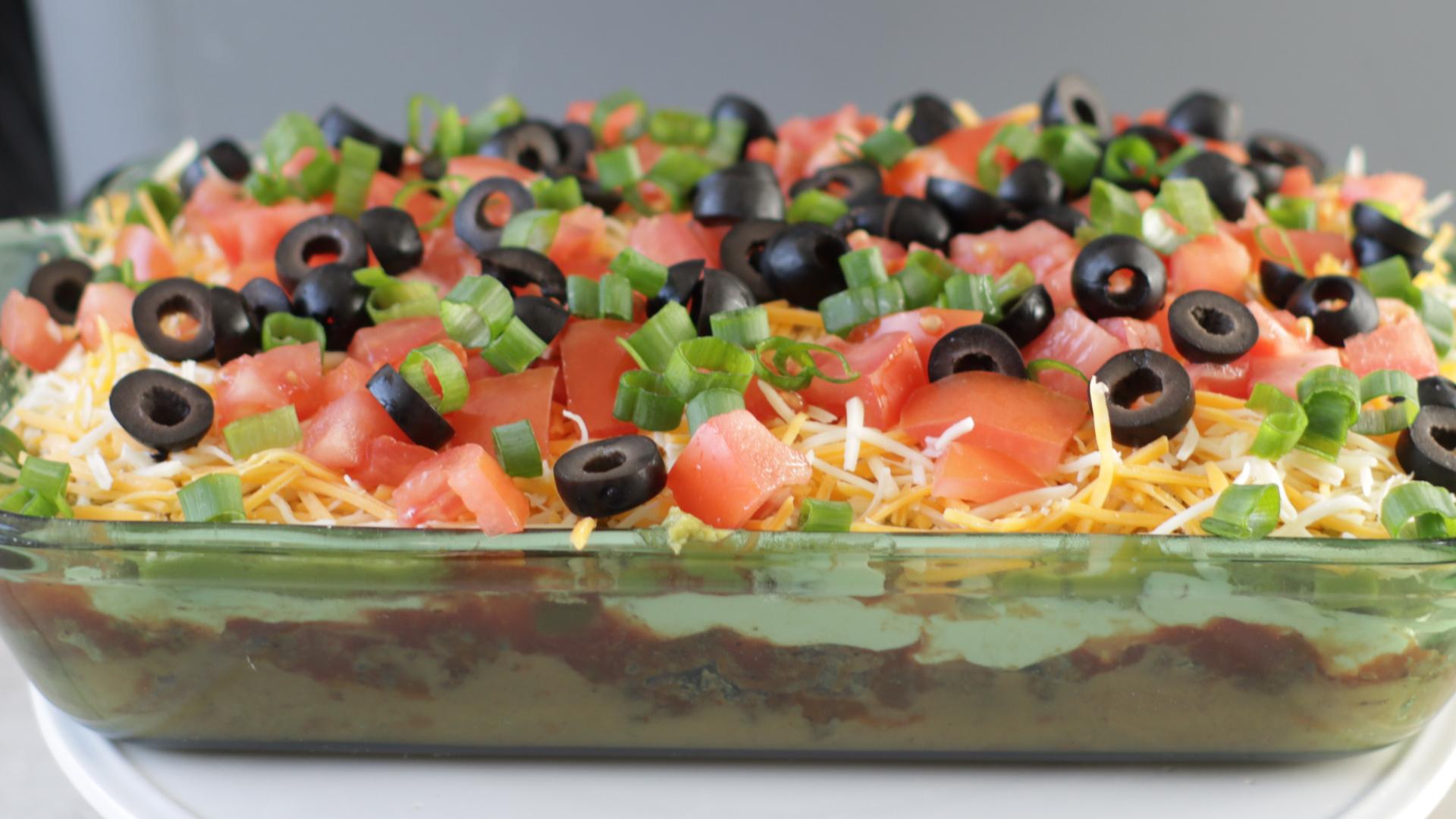 How to Make 7 Layer Dip | Easy Homemade Seven Layer Dip Recipe 2.jpg