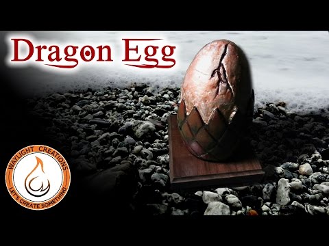 How to Make A Dragon Egg using MDF