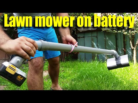 How to Make A Powerful Hand Grass Cutter Machine at home