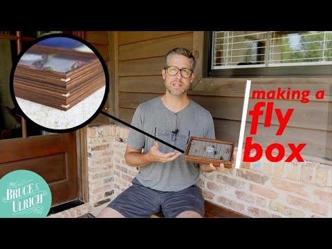 How to Make A Wooden Fly Box / Fly Fishing