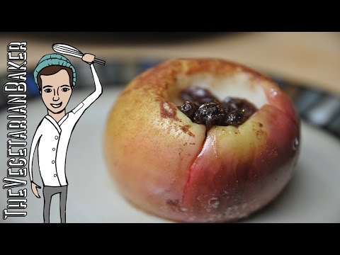 How to Make Baked Cinnamon Apples in the Microwave | TheVegetarianBaker