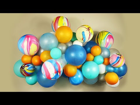 How to Make Balloon Garland