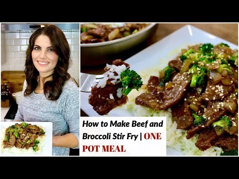 How to Make Beef and Broccoli Stir Fry | Easy One Pot Meal |BETTER THAN TAKEOUT