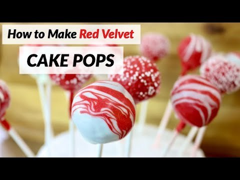 How to Make Cake Pops | Red Velvet Cake Pops Tutorial