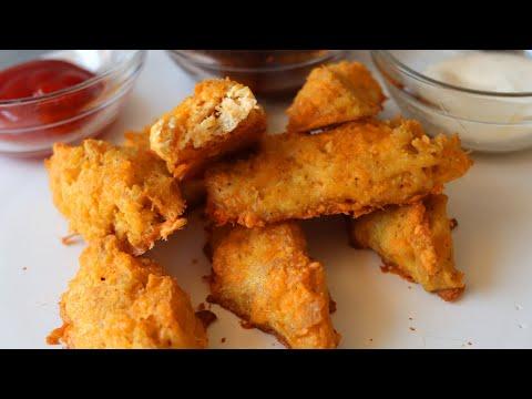 How to Make Chicken Fingers with Canned Chicken | Testing TikTok Recipe