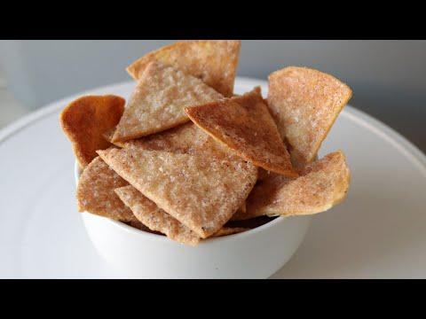 How to Make Cinnamon Sugar Tortilla Chips