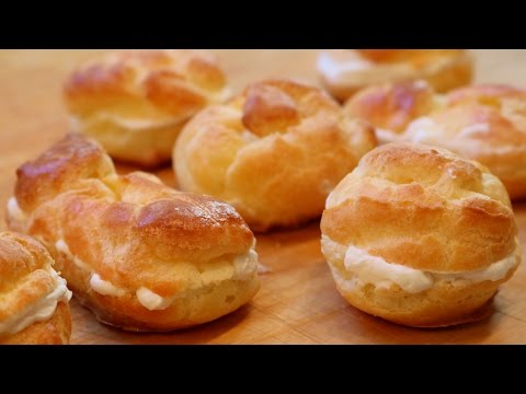 How to Make Cream Puffs &amp;amp; &amp;Eacute;clairs