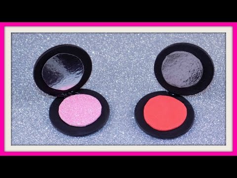 How to Make DIY American Girl Doll Makeup Blush - DIY American Girl Doll Stuff