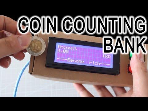 How to Make DIY Coin Counting Bank using Arduino, Smart Money box Project #coinbox #Arduino