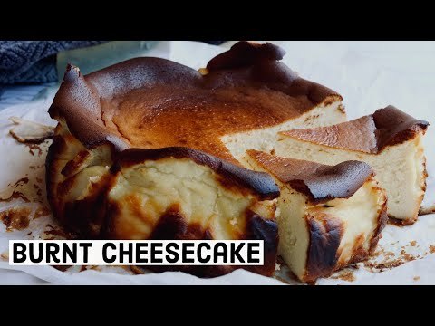 How to Make EASY Basque Burnt Cheesecake aka La Vina Cheesecake | EASY Recipe