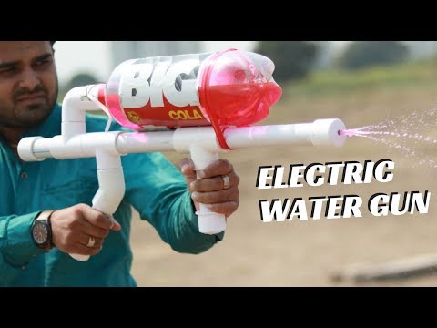 How to Make Electric Water Gun For Holi