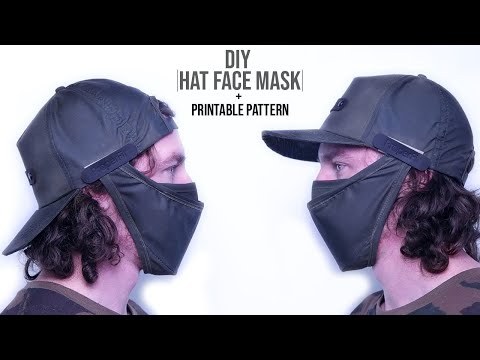 How to Make Fabric Hat Face Mask