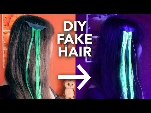 How to Make Fake Hair from Ribbons