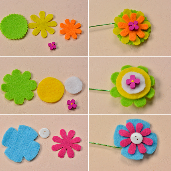 How to Make Felt Flower Bouquets with Buttons and Wood Beads6004004.jpg