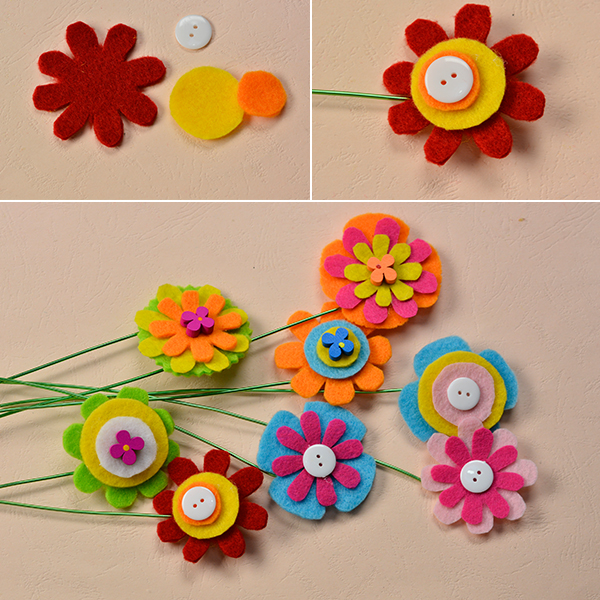 How to Make Felt Flower Bouquets with Buttons and Wood Beads6004005.jpg