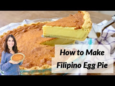 How to Make Filipino Egg Pie | Custard Pie Recipe