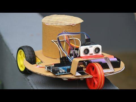 How to Make Floor Cleaning Robot at Home | Best Arduino Project ideas