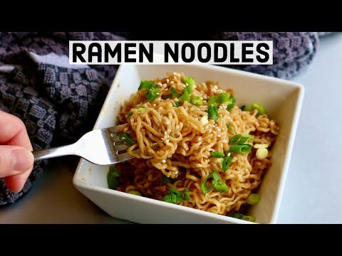 How to Make GARLIC RAMEN NOODLES Using Maruchan Ramen | Easy Recipe