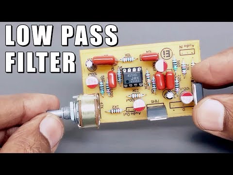 How to Make Low Pass Filter for Subwoofer with 4558D IC | DIY ( Hindi Electronics ) ELECTRO INDIA