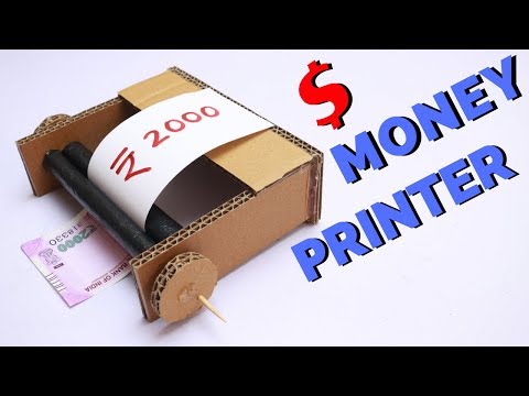 How to Make Money Printer Magic Machine at Home