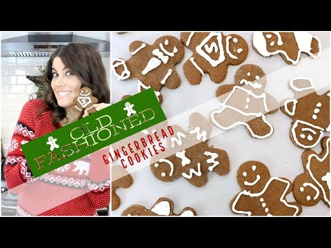 How to Make Old Fashion Gingerbread Cookies