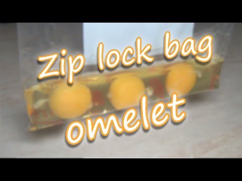 How to Make Omelet in Zip lock bag