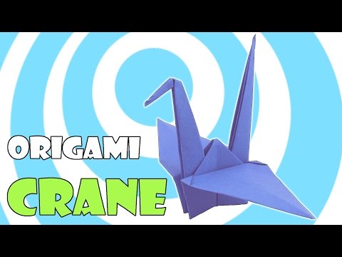 How to Make Origami Crane Tutorial REMAKE